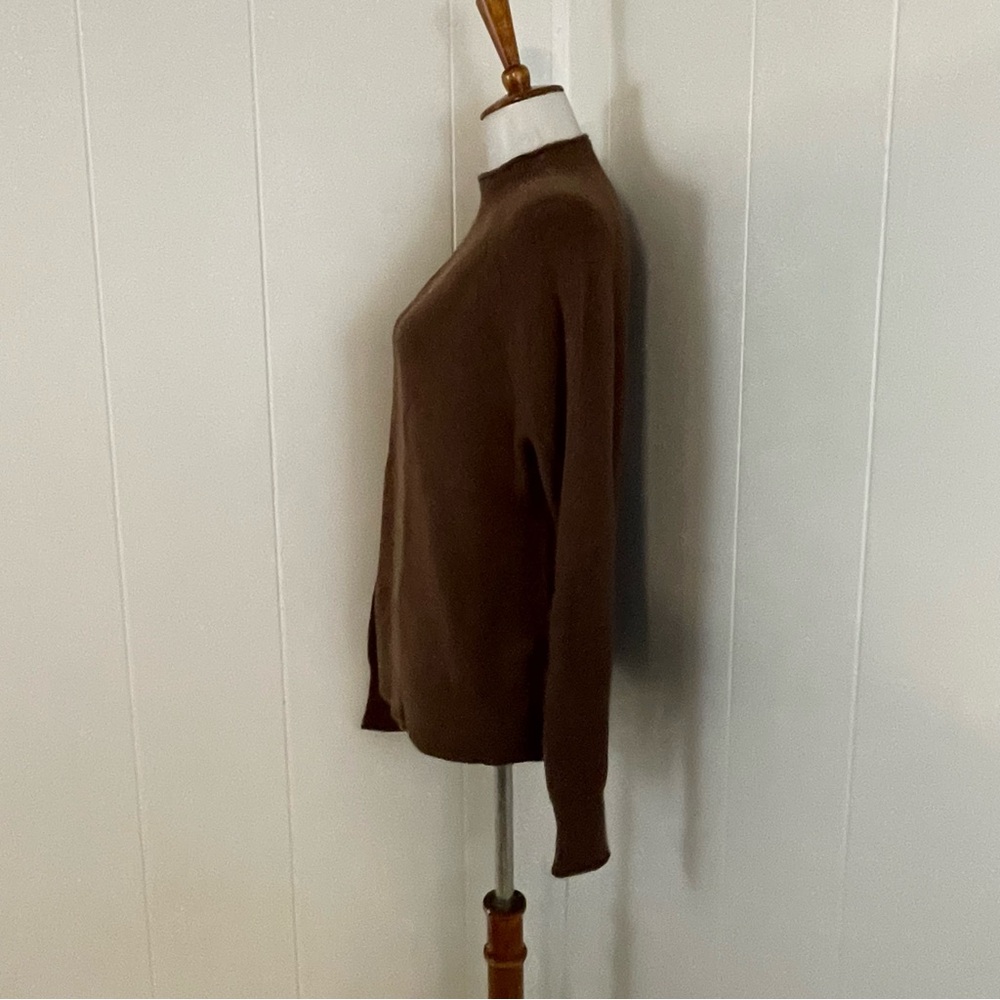 J. Crew Wool Alpaca Mix Knit Sweater Women’s XS Mock Neck Long‎ Sleeve - Picture 5 of 10